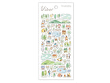 "View" Sheet of Stickers / 7AM