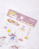 dodolulu Matte Kiss-cut Sticker Sheet / Vintage Cafe