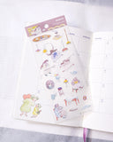 dodolulu Matte Kiss-cut Sticker Sheet / Vintage Cafe