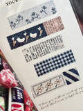 Pion Washi Tape / Vintage Garden A