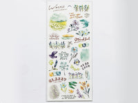 Warble Sheet of Stickers - Blue