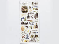 Warble Sheet of Stickers - Gray