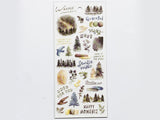 Warble Sheet of Stickers - Gray