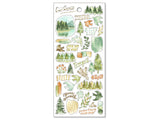 Warble Sheet of Stickers - Green