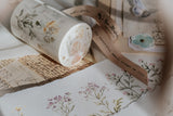 15% off - Meow Illustration / Wonderful Weeds Washi Tape