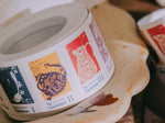 Meow Illustration Label Sticker Roll / The Gallery