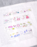 dodolulu doremi Pre-cut Clear Sticker Roll / When Birds Sing