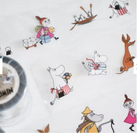 [jr.Journal X Moomin] PET Tape / Moomin & Friends (kiss-cut)