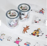 [jr.Journal X Moomin] PET Tape / Moomin & Friends (kiss-cut)