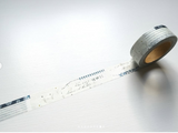 YOHAKU x CHECK&STRIPE Washi Tape / YC-027 Winter Haze (フユガスミ)