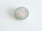 YOHAKU Original Washi Tape / Y-127 Morning Departure (タビダチノアサ)