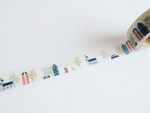 YOHAKU Original Washi Tape / Y-137 Traveling Along (ヒトリタビ)