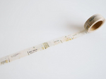 YOHAKU Original Washi Tape / Y-138 Distant Memories (トオイキオク)