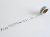 YOHAKU Original Washi Tape / Y-167 Forest (アオノモリ)