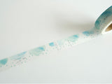 YOHAKU Original Washi Tape / Y-173 Rain Drops (ヒトシズク)