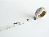 YOHAKU Original Washi Tape / Y-175 Terminal (ターミナル)