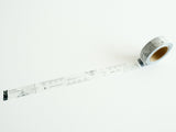 YOHAKU Original Washi Tape / Y-191 Moon White (ツキシロ)