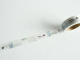YOHAKU Original Washi Tape / Y-194 Soleil (ソレイユ)