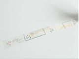 YOHAKU Limited Original Washi Tape / YB-051 Colorful (イロドリ)