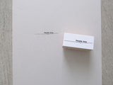 YOHAKU Original Stamp / S-016 Thank You