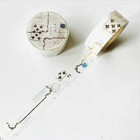 YOHAKU Foil-stamped Washi Tape / YH-003 Aria (アリア)