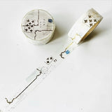 YOHAKU Foil-stamped Washi Tape / YH-003 Aria (アリア)