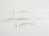 YOHAKU Foil-stamped Washi Tape / YH-007 Letters & Numbers (モジトスウジ)