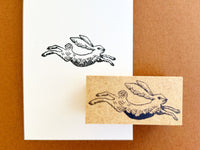 Kinotorico Original Wooden Rubber Stamp / Rabbit