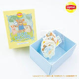 Furukawa x Lipton Flake Stickers / Milk Tea