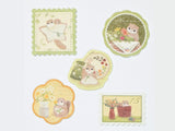Cozy Daytime Flake Sticker Set / Flying Squirrel