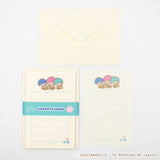 Furukawa x Sanrio Characters Retro Snack Series / Goropikadon Mini Letter Set