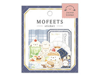 Q-Lia MOFEETS Flake Stickers / Seal bits - Long-tailed Tit