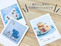 Polaroid Photo Card Memo Pad - Blue
