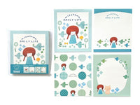 Furukawa x Mizutama Memo Pad / Blue