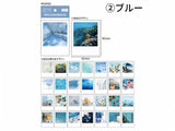 Polaroid Photo Card Memo Pad - Blue