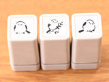 Self-Inking Stamp Set of 3 / Long-tailed Tit