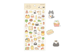 Yummy!  Sheet of Stickers /  Cat