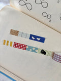 Pion Washi Tape / Black Cat on the Rug