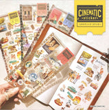 "Cinematic" Sheet of Stickers / Fashion