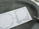 YOHAKU Letterpress Label Book - Collection Gray