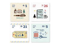 2026 Color Tear-Off Daily Calendar - Eric's Small Things