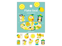 Concombre Japanese Washi Masking Stickers / Seal bits - Lemon