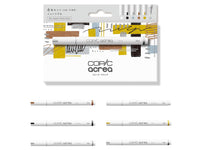 Copic Acrea 6 Color Water-Based Marker Set - Neutral