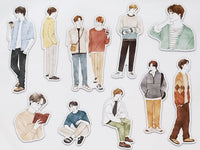"Amie" Flake Stickers / Seal bits - Trend Boys