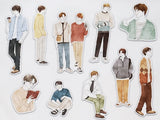 "Amie" Flake Stickers / Seal bits - Trend Boys