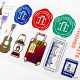 Clear Roll Sticker / eric
