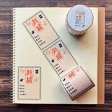 Kinoko Sha Retro Washi Memo Tape / Sealing