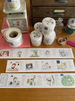 Kubominoki Original Roll Sticker - Little Girl