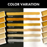 KURETAKE Gansai Tambi 6 Color Watercolor Palette - Starry