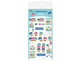 Furukawa x Sanrio Characters Retro Snack Series / Goropikadon Clear Sheet of Stickers